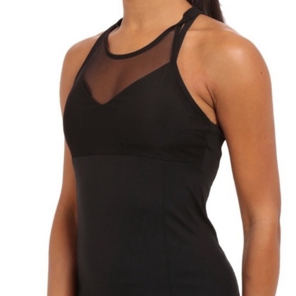 Alo Yoga Carmen - mesh on top, criss cross back - Picture 1 of 9